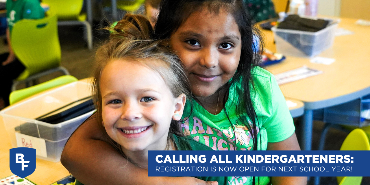 calling all kindergarteners, registration now open for next school year